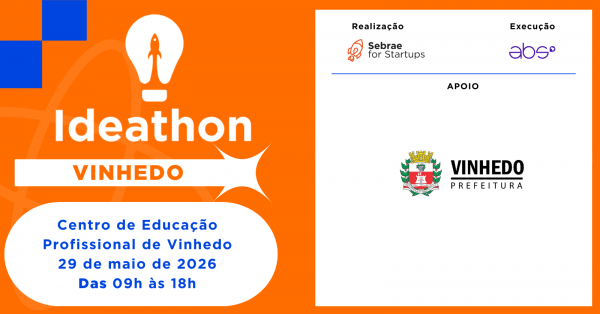 Imagem do evento Ideathon - Vinhedo