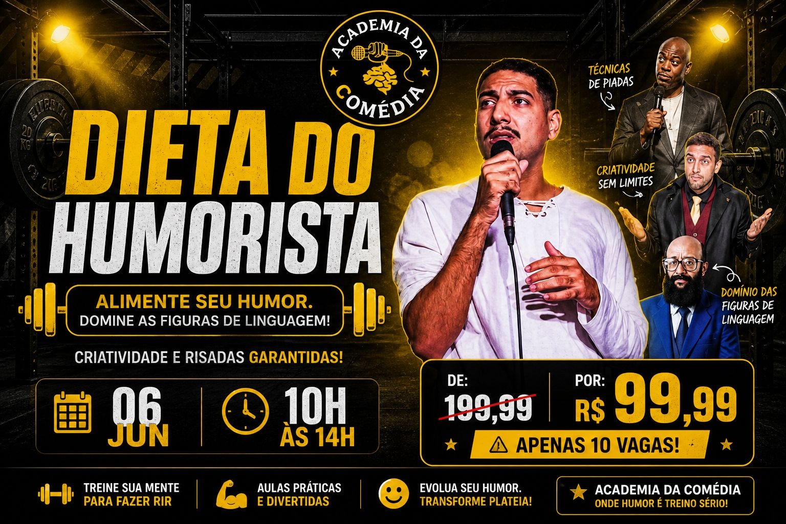 DIETA DO HUMORISTA