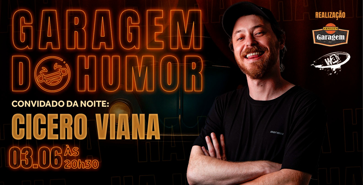 Garagem do Humor - Cicero Viana em Curitiba