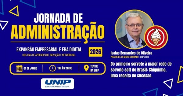 Imagem do evento Do primeiro sorvete à maior rede de sorvete soft do Brasil: Chiquinho, uma receita de sucesso!