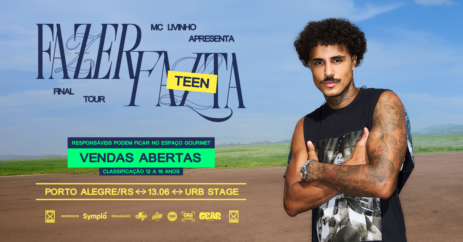 FAZER FALTA TEEN // LIVINHO // URB STAGE 15H - Porto Alegre, RS