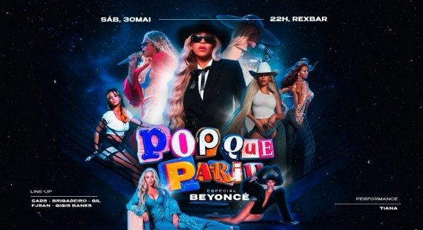 Imagem do evento PQP ESPECIAL BEYONCÉ