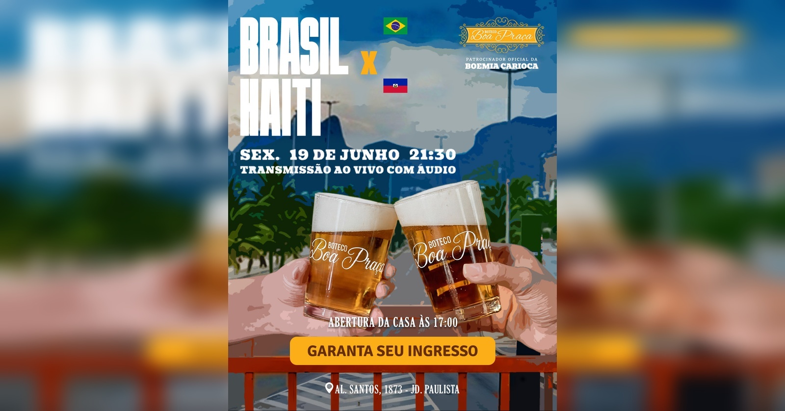 COPA DO MUNDO BRASIL X HAITI|BOA PRAÇA PAULISTA - São Paulo, SP