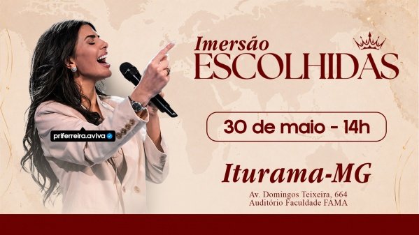 Imagem do evento Imersão Escolhidas Iturama MG