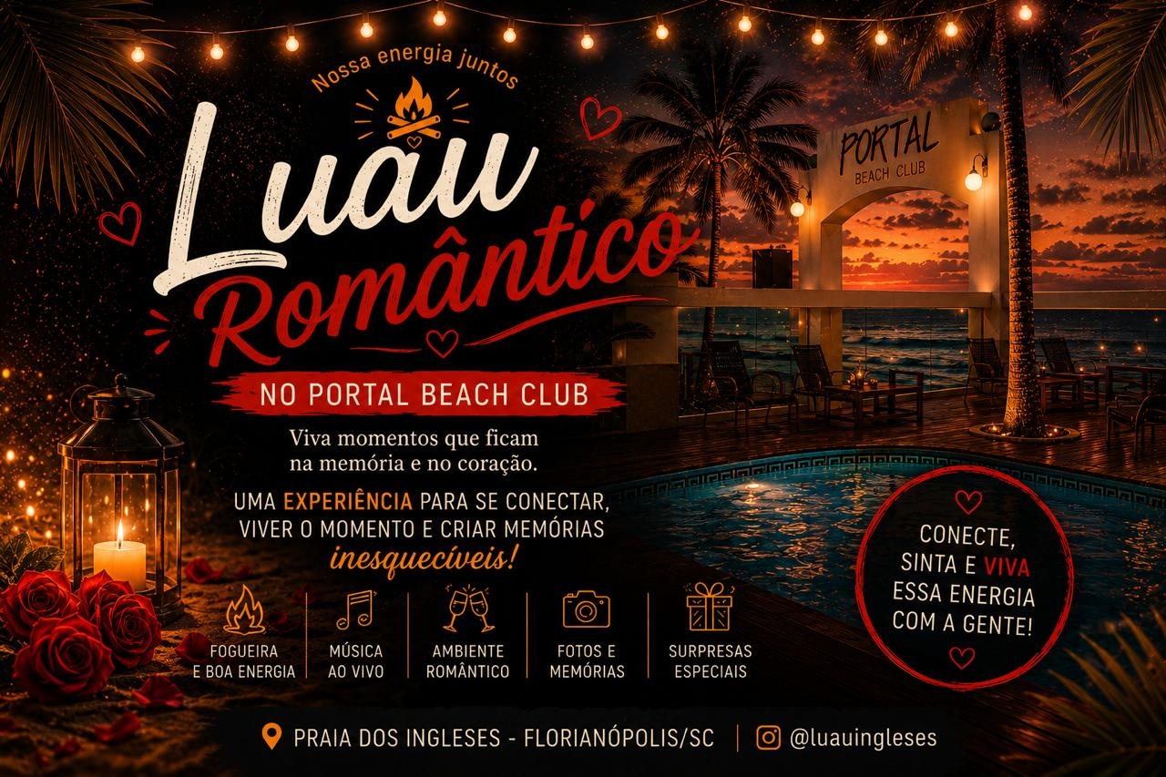 LUAU ROMÂNTICO - Florianópolis, SC