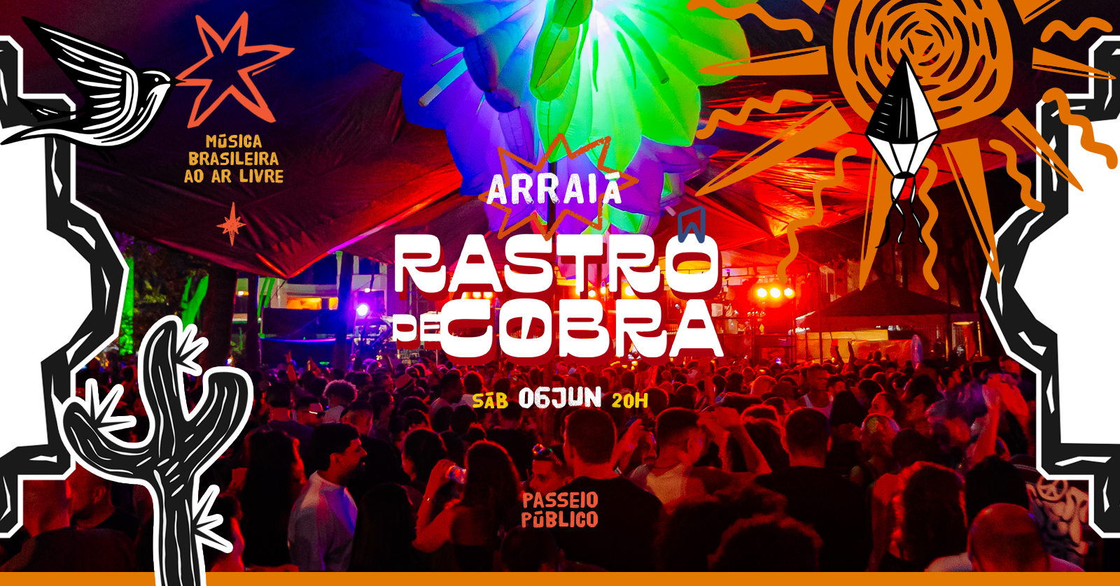 ARRAIÁ da Rastro de Cobra :: Forró de Pife :: Lapa . RJ - Rio de Janeiro, RJ