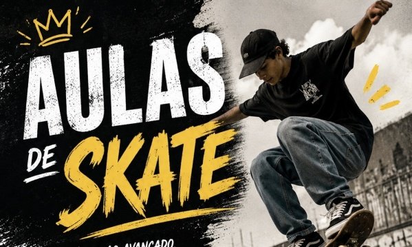 Imagem do evento Aulas de skate
