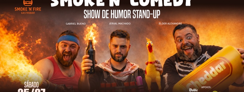 SMOKE'N' COMEDY STAND UP COMEDY EM CURITIBA em Curitiba - Sympla