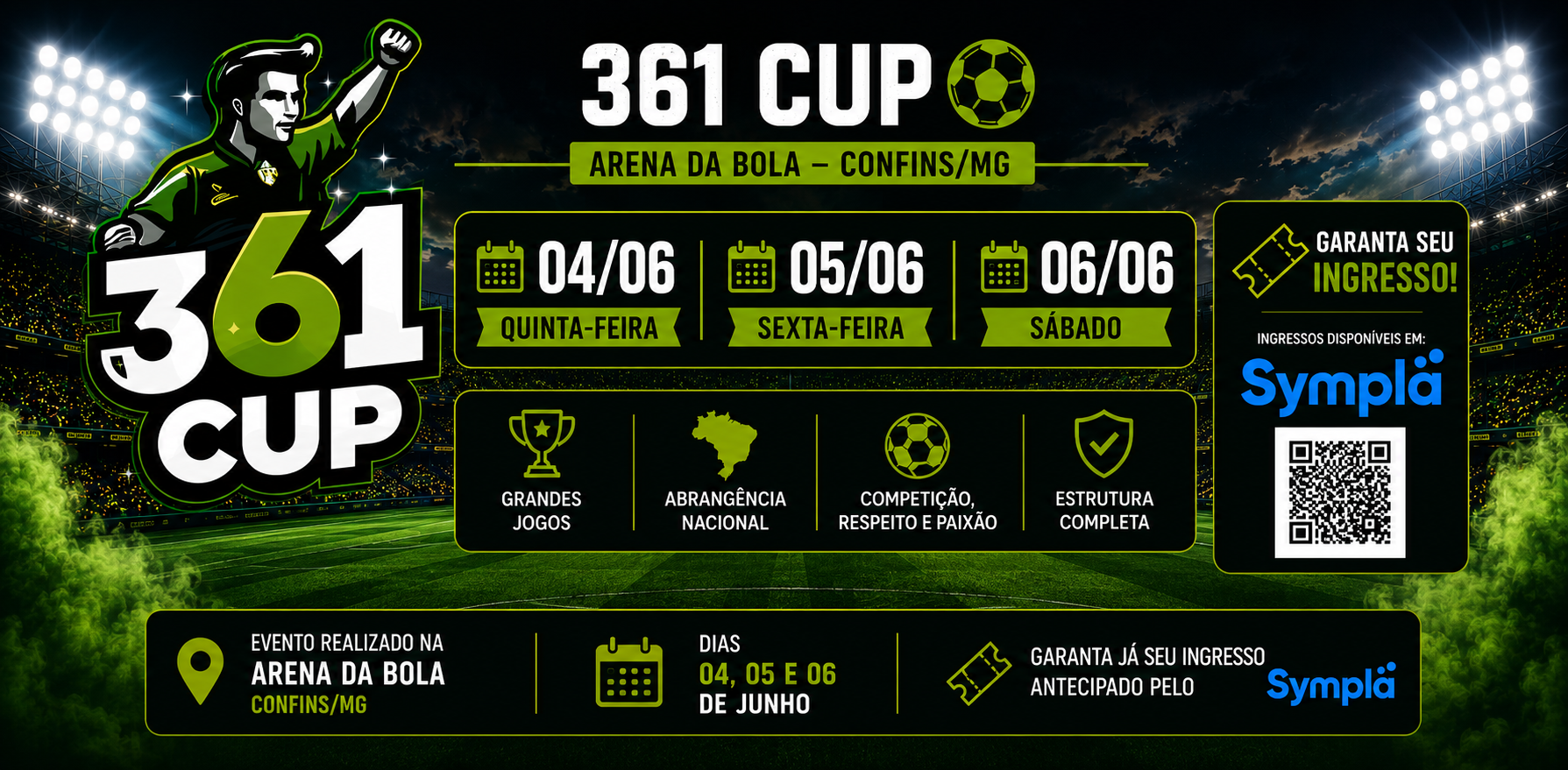 361 CUP - Confins, MG