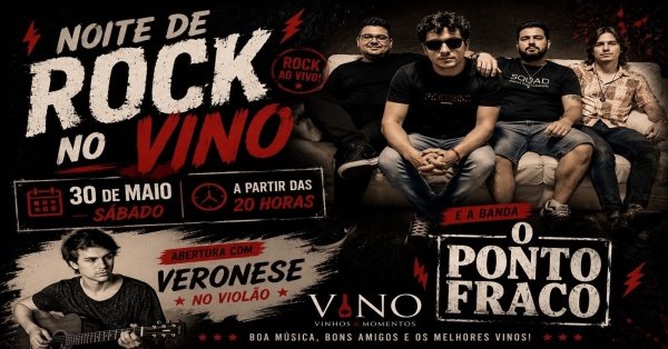Imagem do evento Rock Vino! 