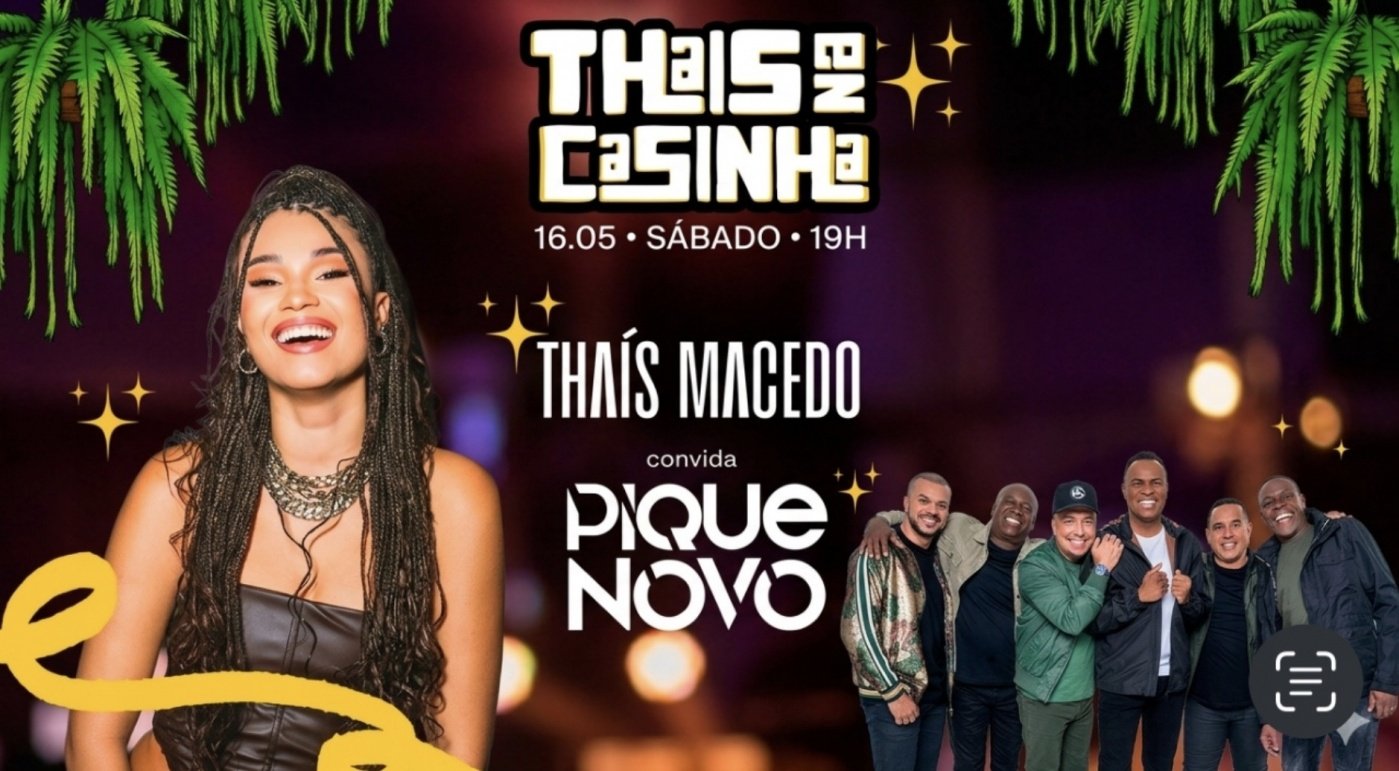 THAÍS NA CASINHA - Thaís Macedo convida Pique Novo