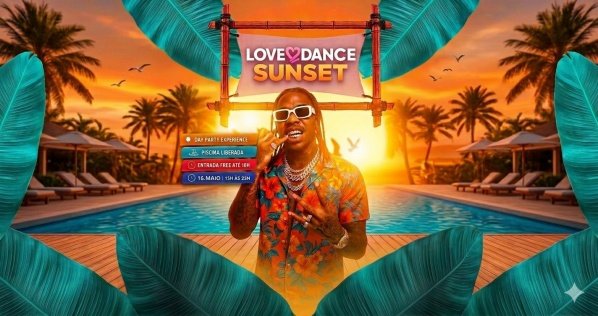 LOVE2DANCE SUNSET DAY PARTY em Lorena - Sympla