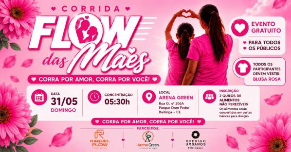 Imagem do evento Corrida Flow das Mães