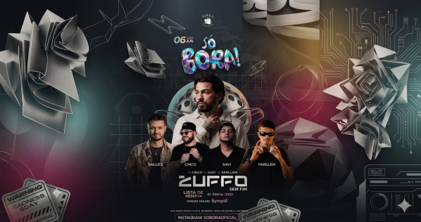 Imagem do evento SÓ BORA - ZUFFO SEM FIM