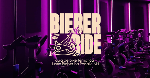Imagem do evento BIEBER RIDE - Aula de bike temática