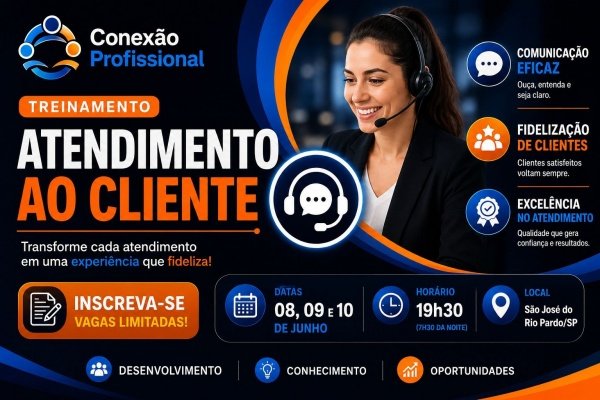 Imagem do evento Atendimento ao Cliente