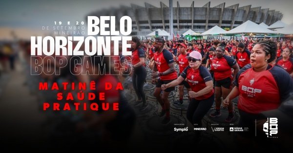 Imagem do evento MATINÊ DA SAÚDE - PRATIQUE - BOP GAMES BELO HORIZONTE 2026