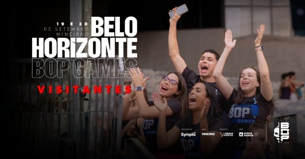Imagem do evento VISITANTES - BOP GAMES BELO HORIZONTE 2026