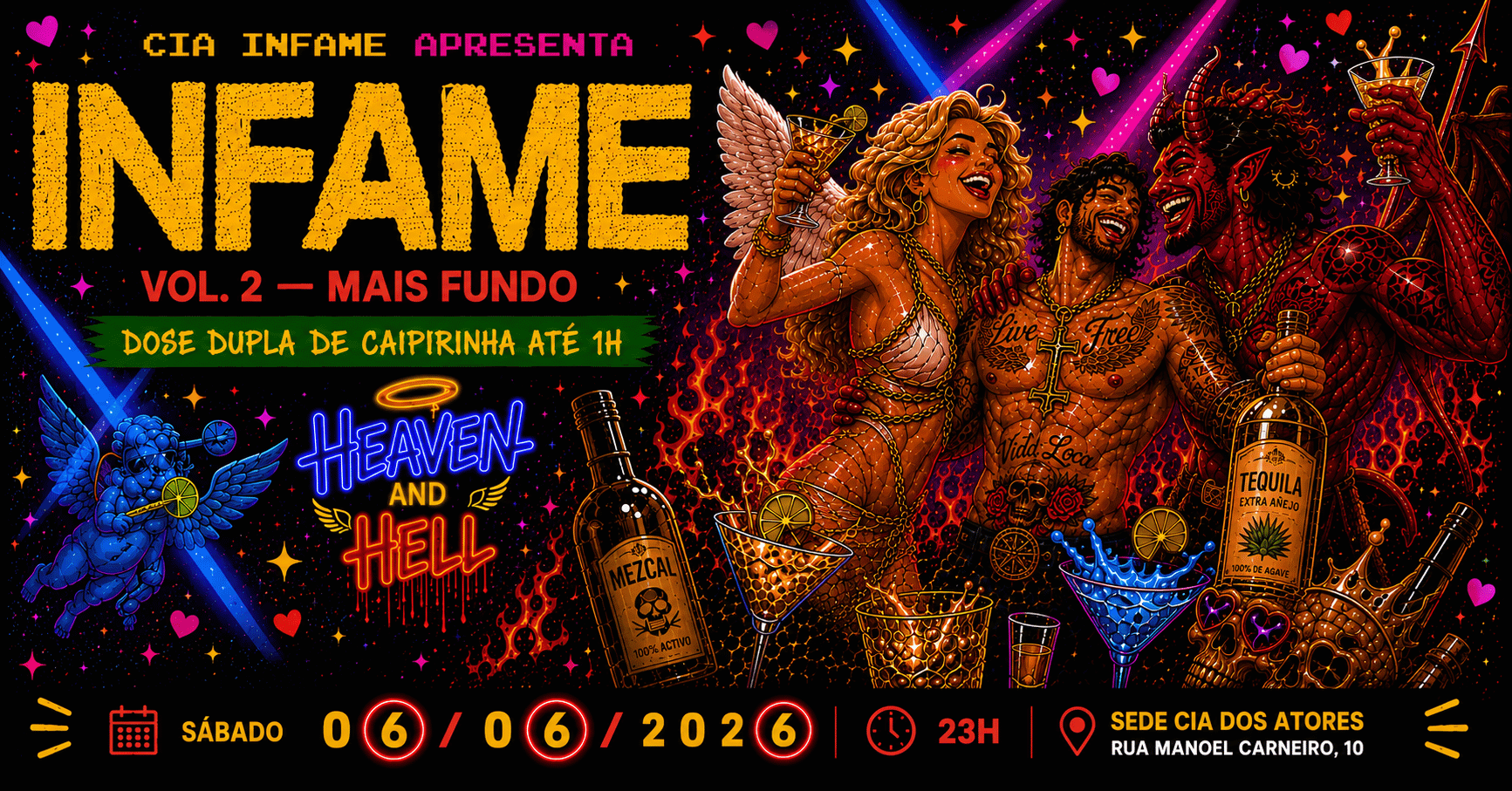 INFAME - DIA DOS SOLTEIROS - Rio de Janeiro, RJ
