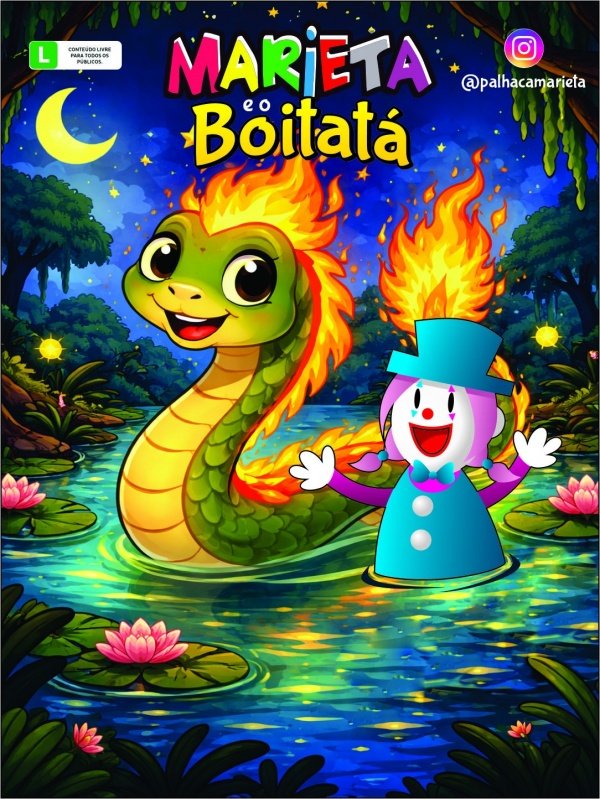 Imagem do evento Palhaça Marieta e o Boitatá - ITUIUTABA