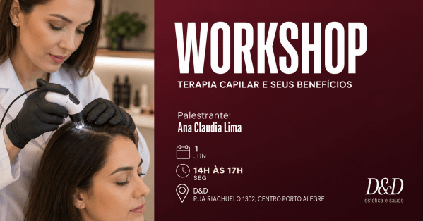 Imagem do evento Workshop - Terapia Capilar e seus Benefícios