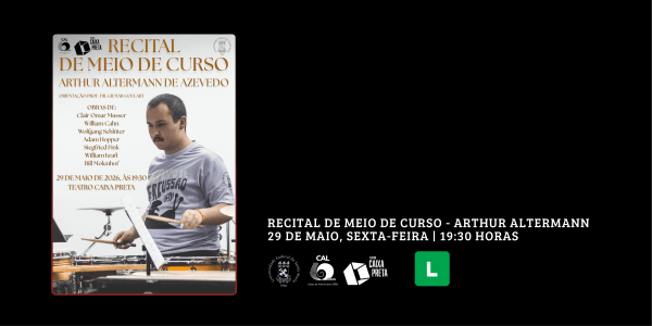 Imagem do evento Recital de Meio de Curso - Arthur Altermann