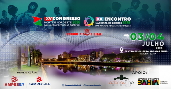 Imagem do evento XV Congresso Norte e Nordeste das MPEs e XX Encontro Nacional de Líderes das MPEs