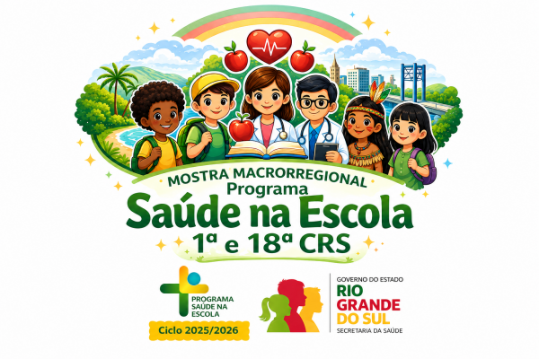 Imagem do evento 1ª MOSTRA MACRO METROPOLITANA DO PSE - PROGRAMA SAÚDE NA ESCOLA. 11 E 12 DE JUNHO.