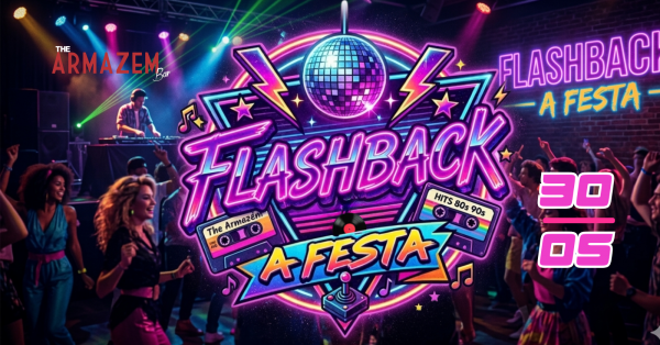 Imagem do evento FLASHBACK A FESTA|EDIÇÃO ANÁPOLIS|30 DE MAIO| BANDA VEGGA| DJ LUCAS LANNE