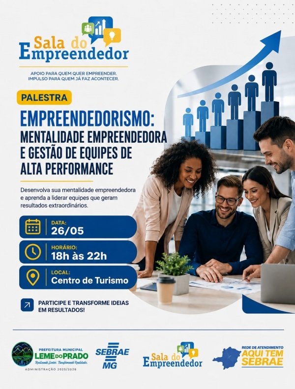 Imagem do evento Palestra de Empreendedorismo