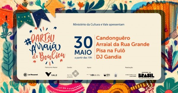 Imagem do evento Arraial do Boulieu com Candonguêro, DJ Gandia e Fulô da Serra