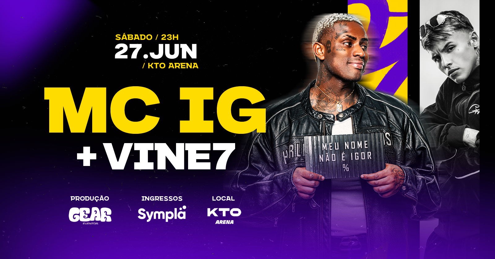 Mc Ig + Vine7 no Kto Arena em Porto Alegre
