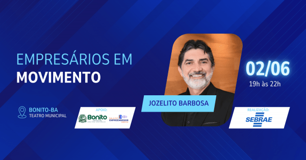 Imagem do evento #BONITO - EMPRESÁRIOS EM MOVIMENTO