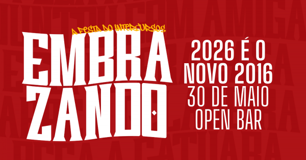 Imagem do evento EMBRAZANDO [30/05] ::: INTERCURSOS 2026 