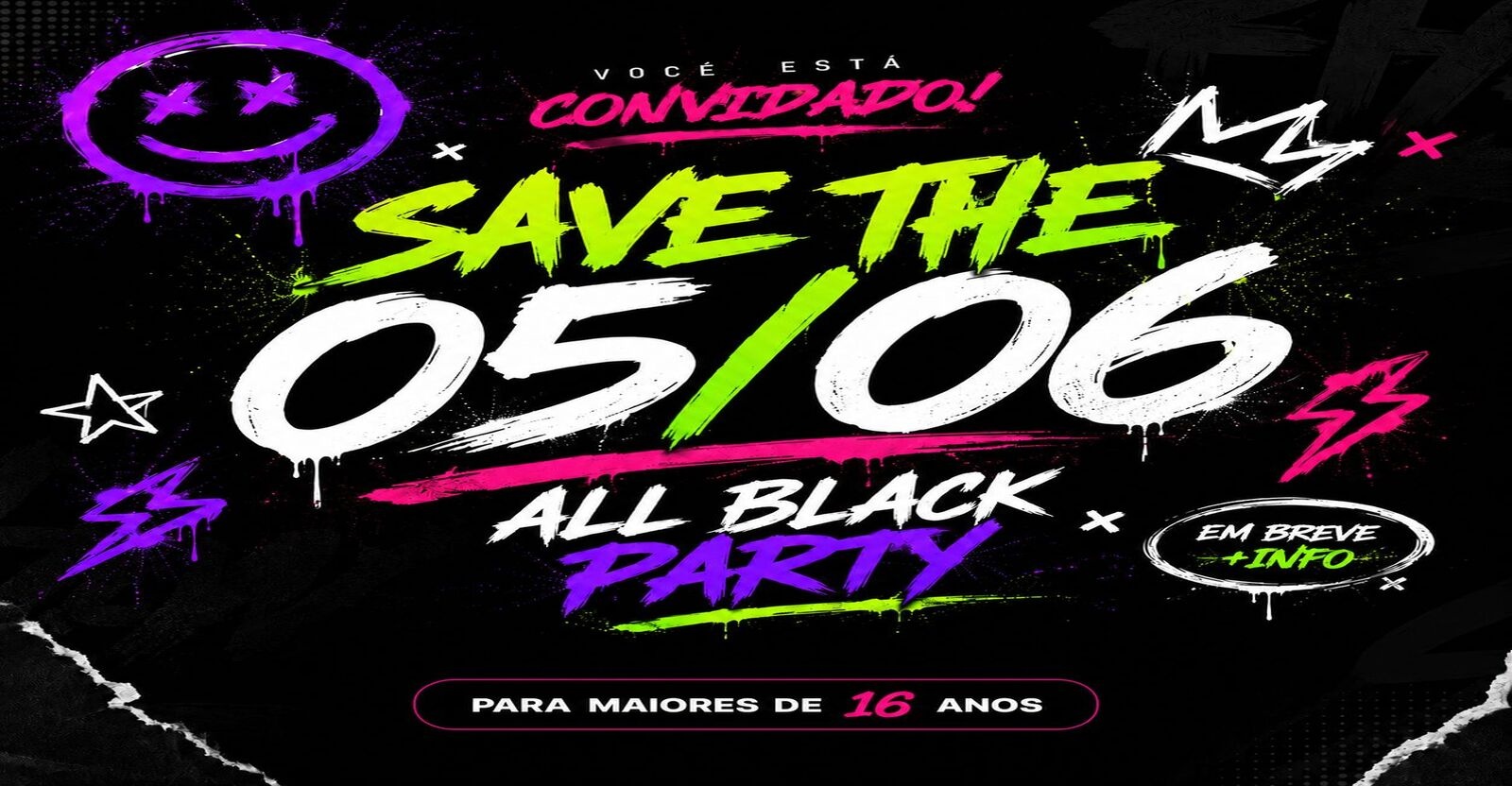 HYPE - All Black Party | 05.06.2026 - Sapiranga, RS