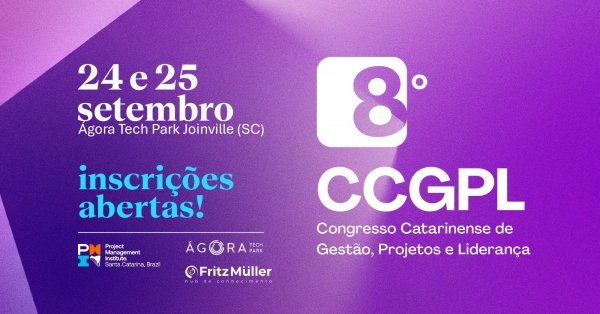 Imagem do evento 8° CCGPL 2026 - Congresso Catarinense de Gestão, Projetos e Liderança