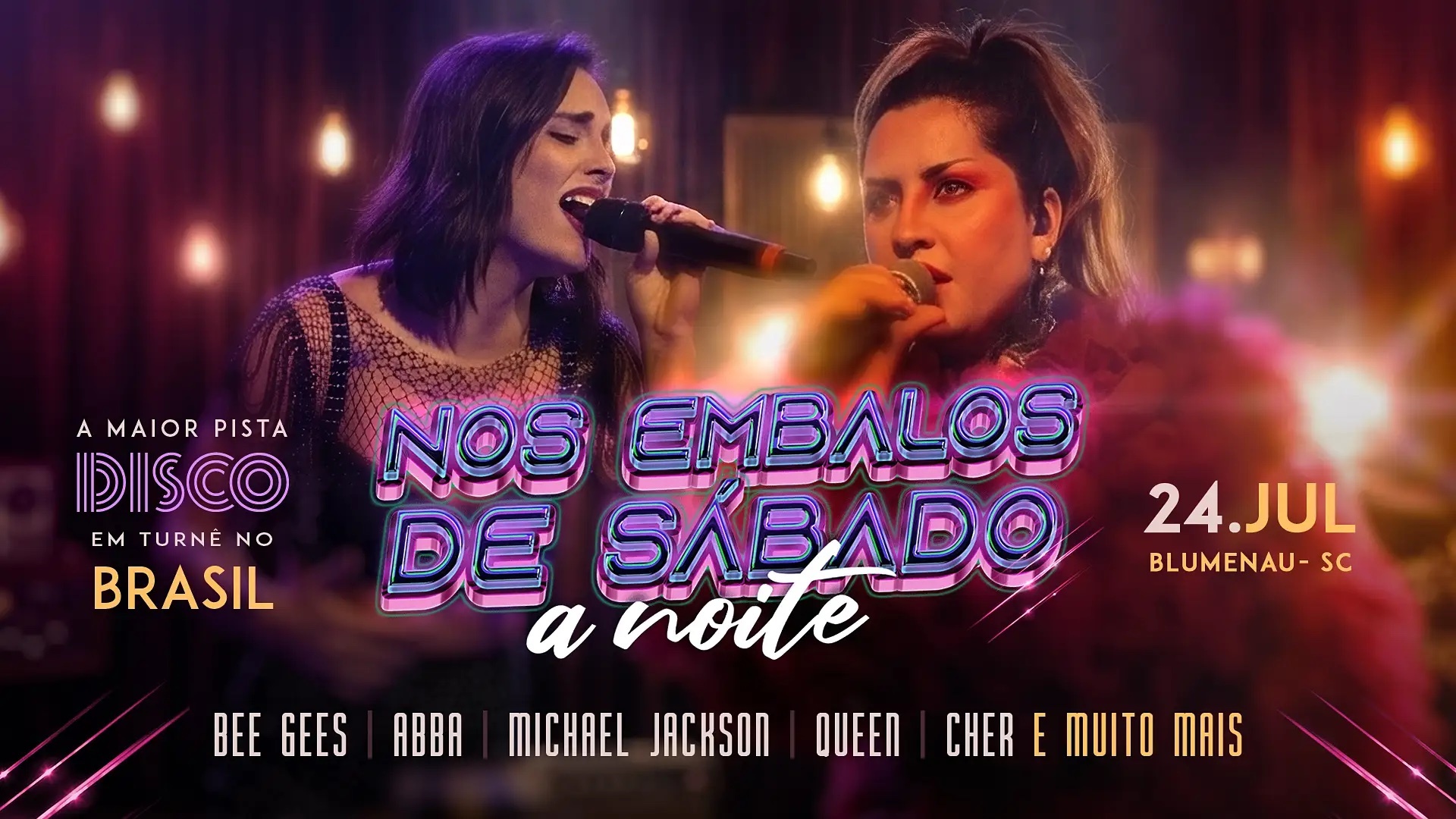 [RESERVAS DE MESA] NOS EMBALOS DE SÁBADO A NOITE no Ahoy! Tavern Club - Blumenau, SC