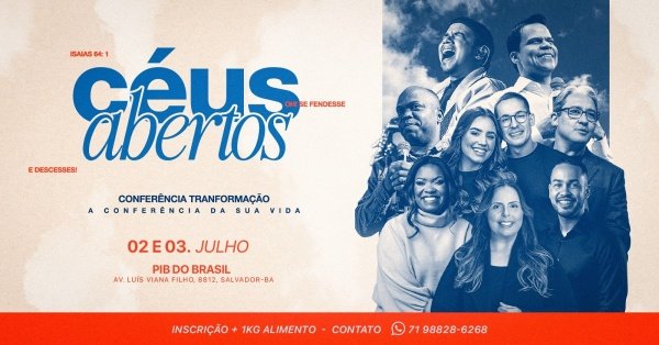 Imagem do evento Conferência Transformação 2k26