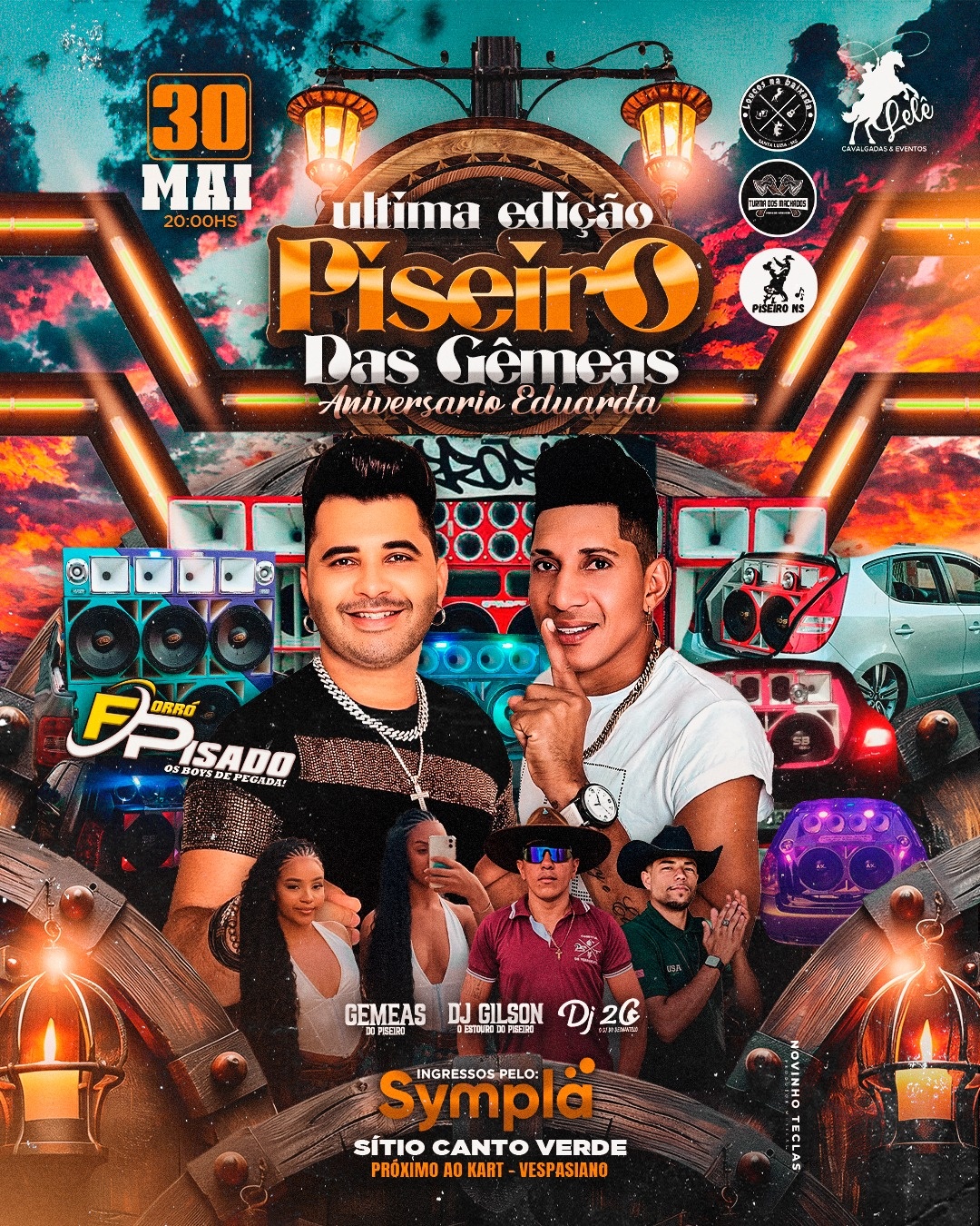 Ultima Edição Piseiro das Gêmeas - Vespasiano, MG