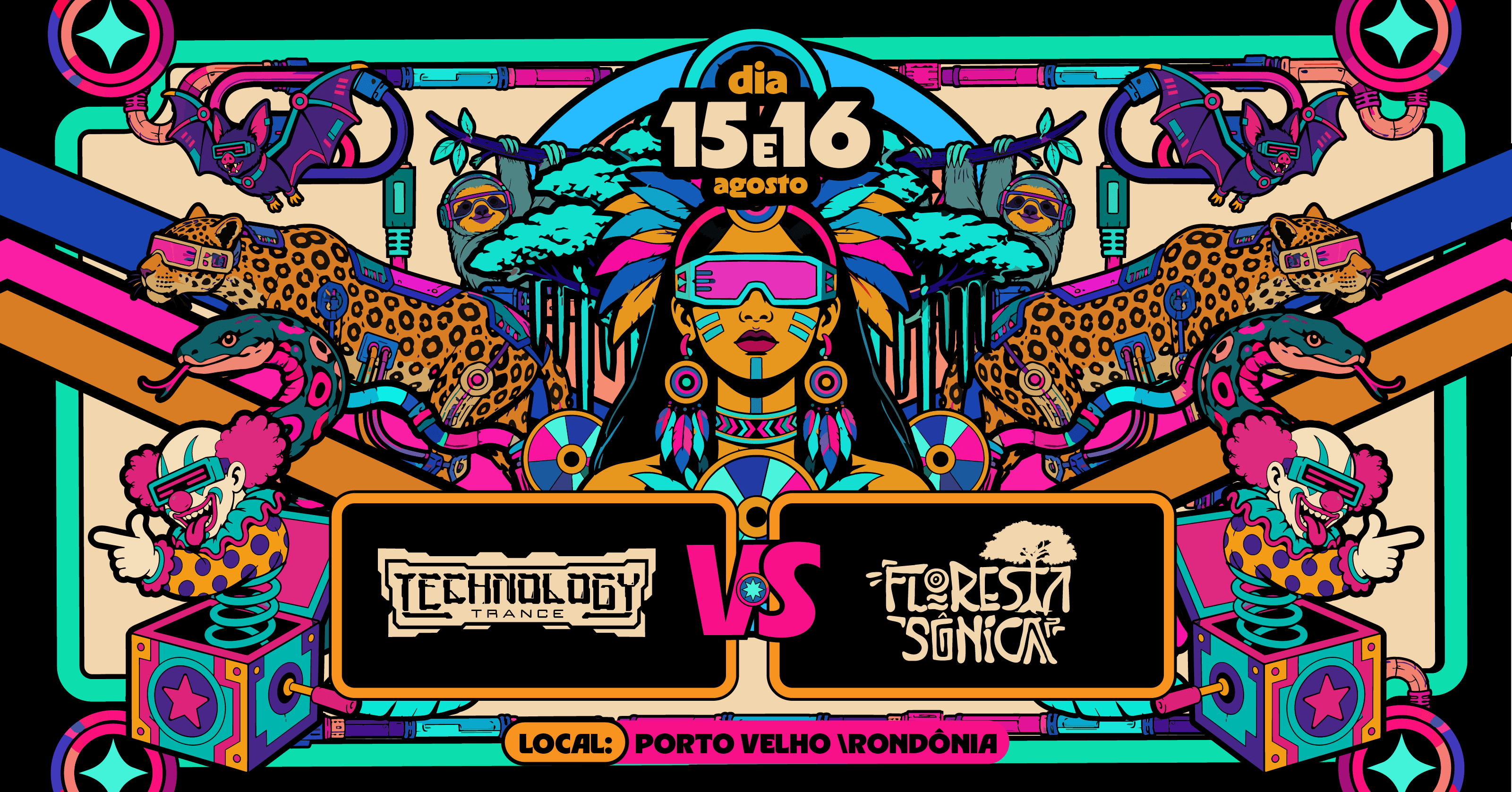 Technology Vs Floresta sônica