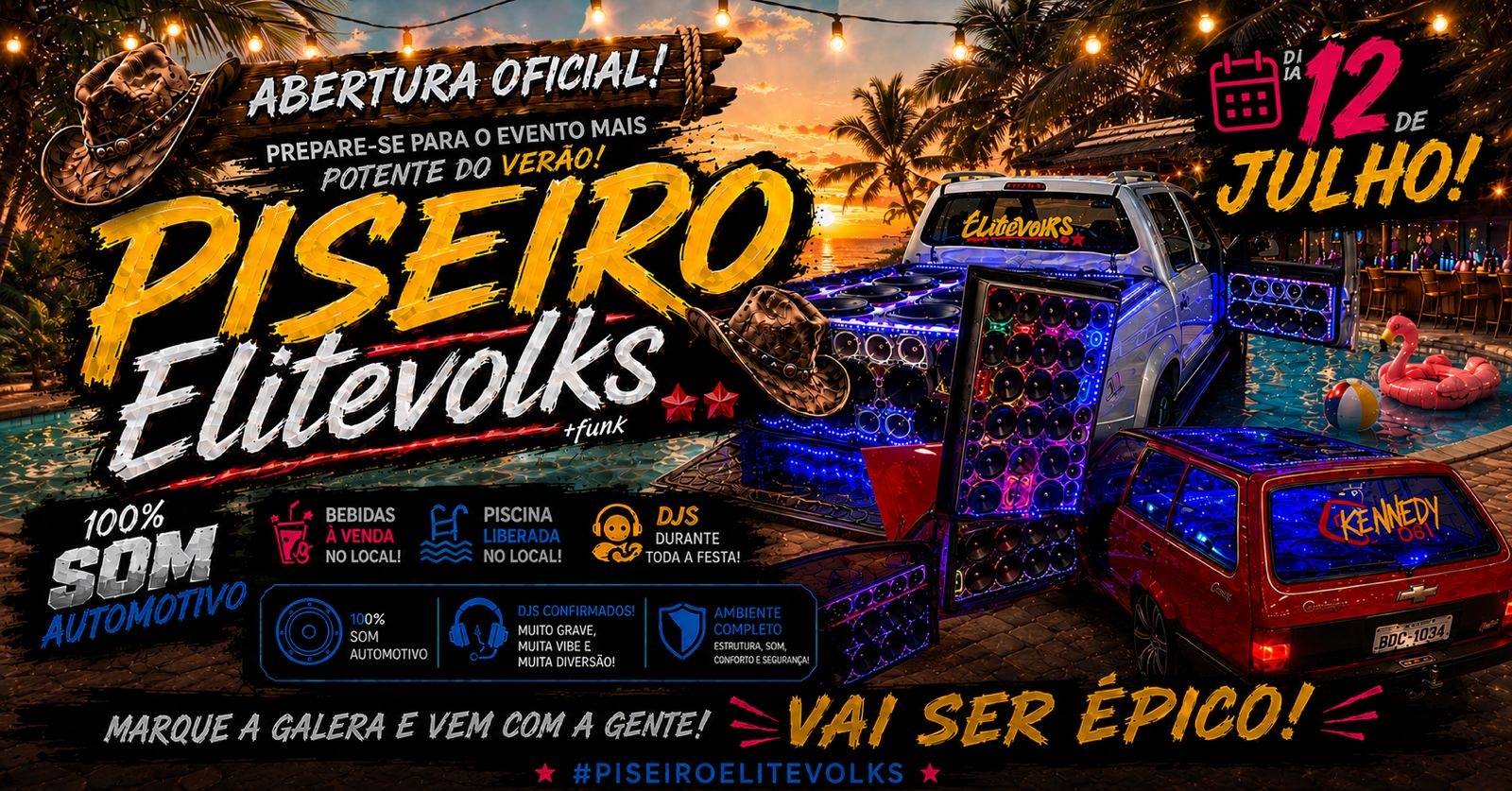 Pizeiro Elitevolks na chacara do toninho - Brasília, DF