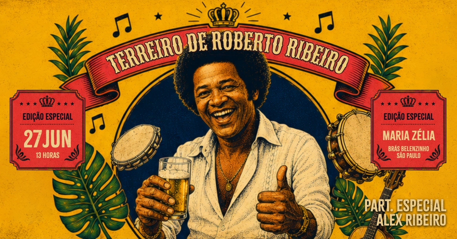 Terreiro de Crioulo São Paulo - Canta Roberto Ribeiro