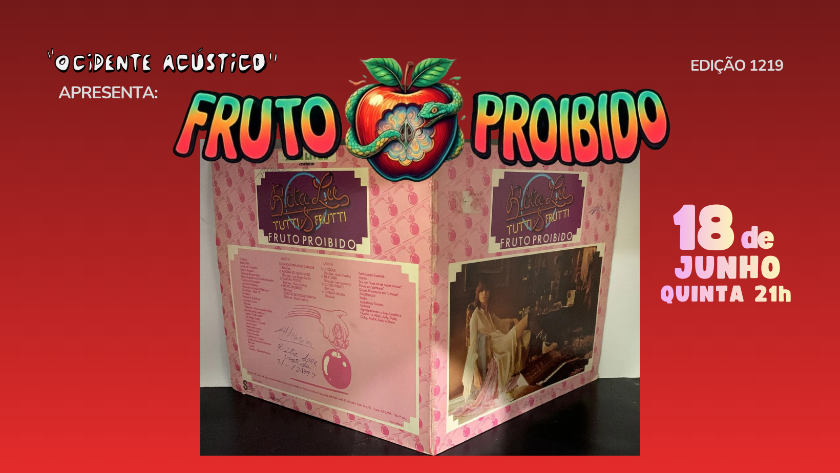 Fruto Proibido - "Ocidente Acústico" - Porto Alegre, RS