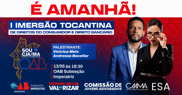 Imagem do evento I IMERSÃO TOCANTINA DE DIREITO DO CONSUMIDOR E DIREITO BANCÁRIO
