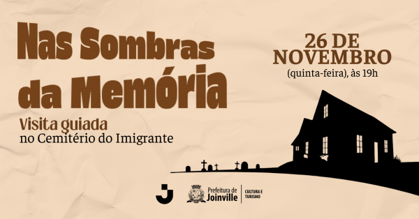 Imagem do evento Nas Sombras da Memória - visita guiada no Cemitério do Imigrante