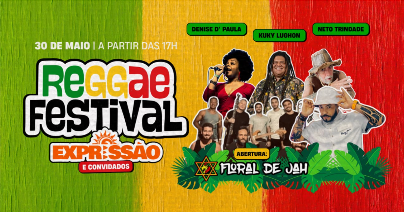 REGGAE FESTIVAL EXPRESSÃO REGUEIRA E CONVIDADOS em Atibaia - Sympla