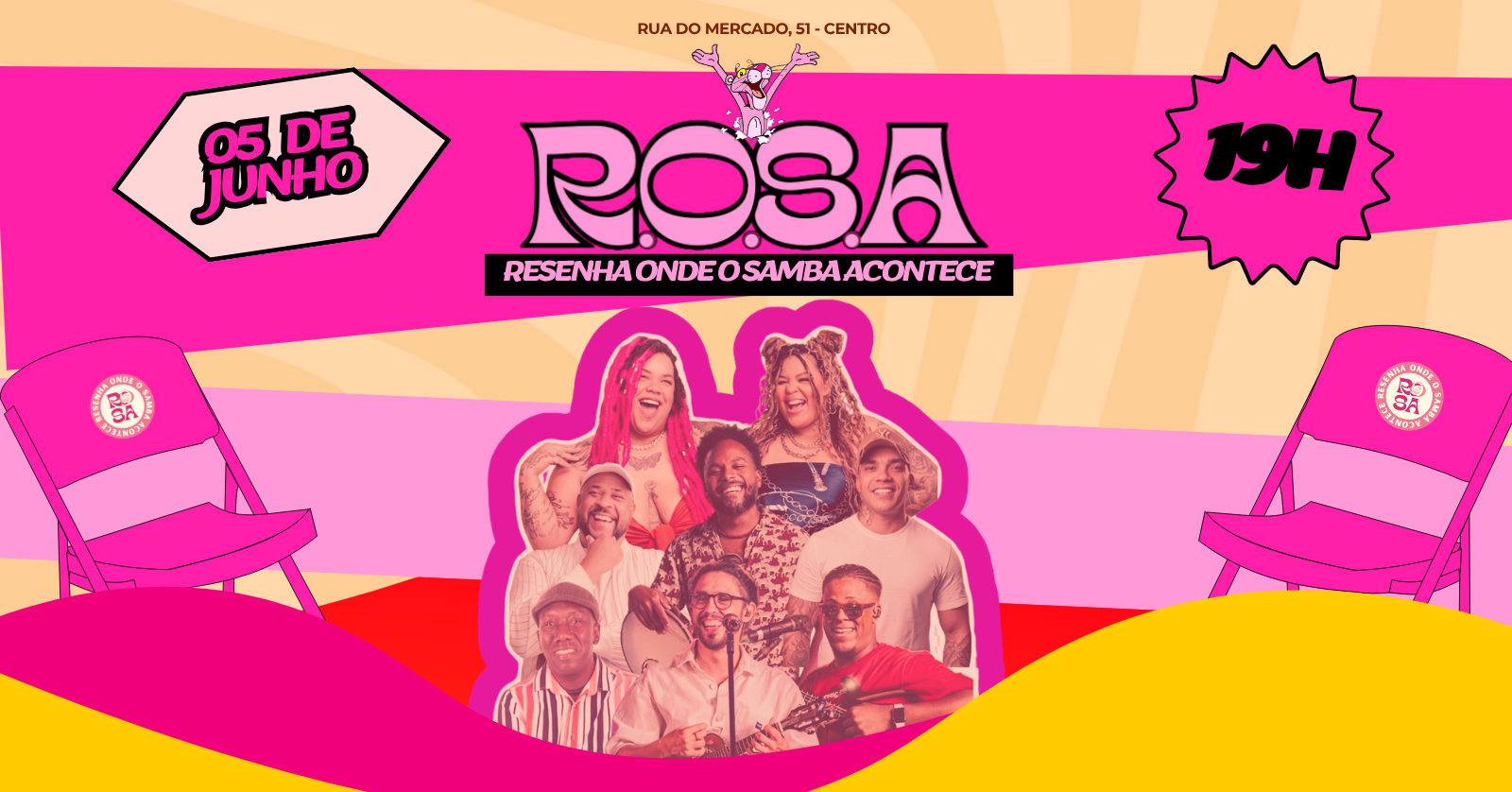 Resenha Onde o Samba Acontece - R.O.S.A NA RUA - Rio de Janeiro, RJ