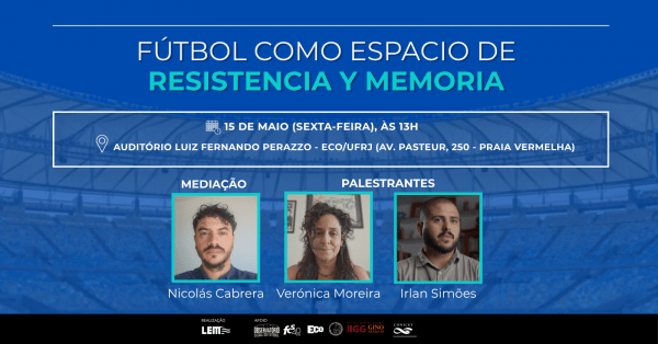 Imagem do evento Mesa "Fútbol como Espacio de Resistencia y Memoria"