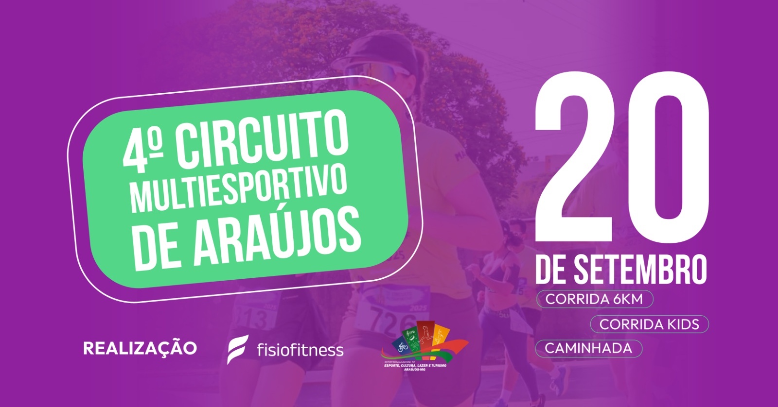 IV CIRCUITO MULTIESPORTIVO DE ARAÚJOS - MG