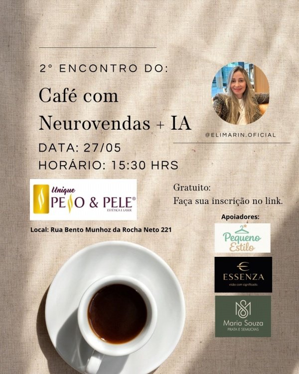 Imagem do evento Café com Neurovendas + IA